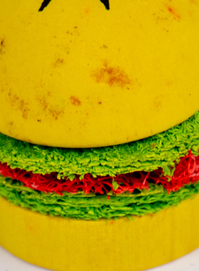 宠物玩具磨牙玩具汉堡