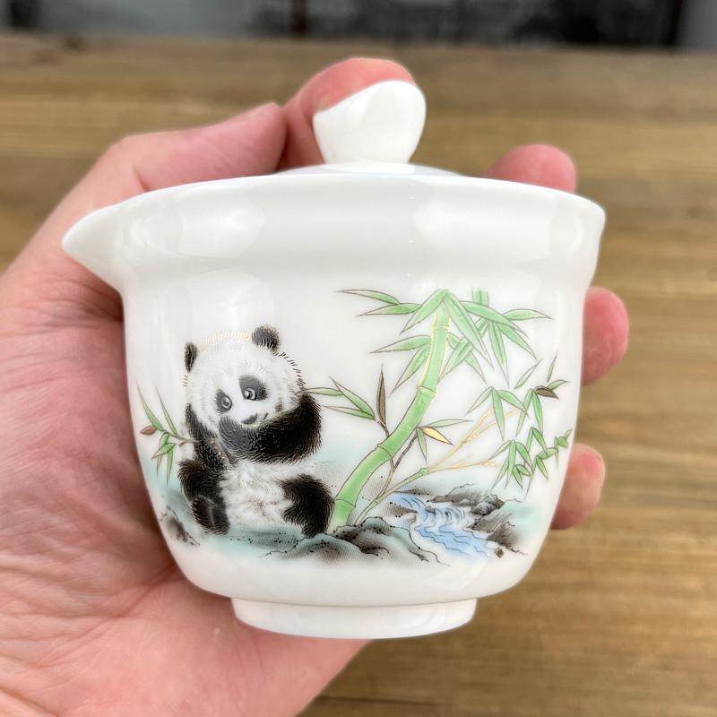 羊脂玉白瓷茶壶泡茶单个壶手抓壶茶具套装功夫防烫泡茶器盖碗茶杯,淘宝优惠券,粉丝福利购,淘宝优惠卷