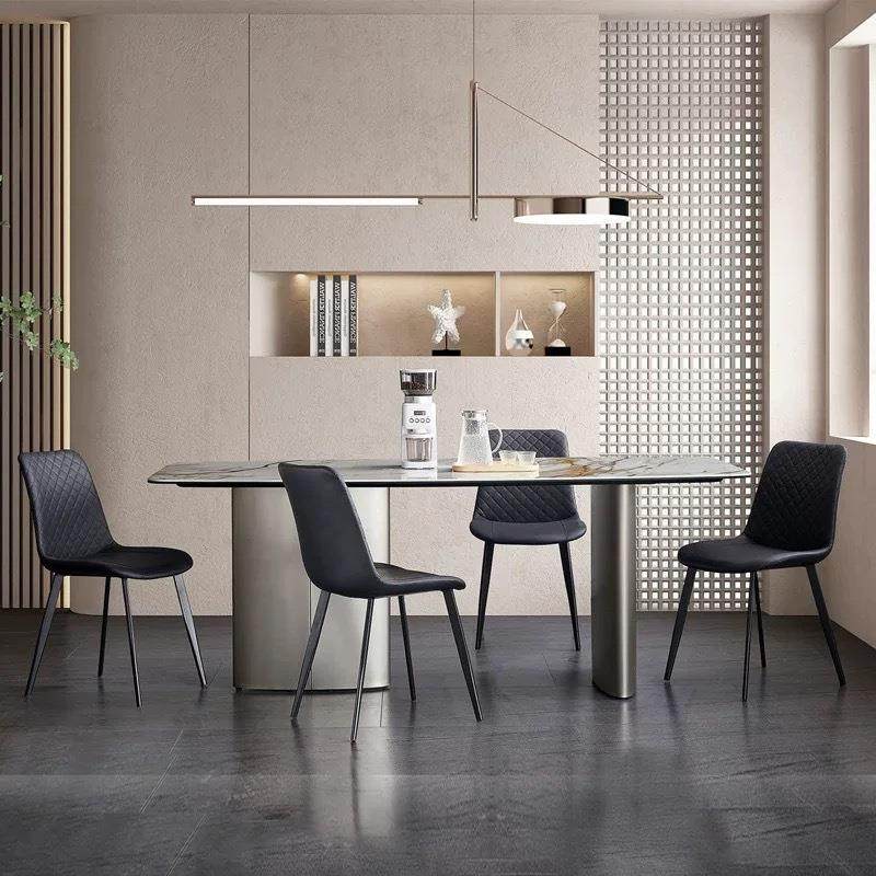 北欧轻奢餐椅软包家用客厅格子椅酒店靠背椅网红ins风小户型餐椅,淘宝优惠券,粉丝福利购,淘宝优惠卷