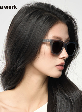 Future灰黑双梁偏光墨镜