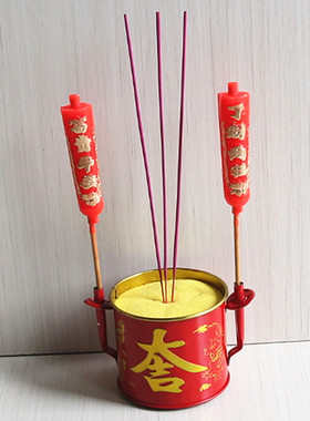 速发包邮小供香炉佛架香插香筒号奉香炉还愿家用礼佛香具