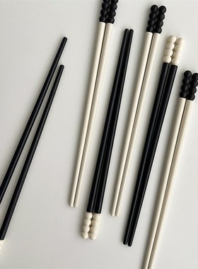 速发LIVET子奢风防潮筷霉糖葫芦合金防诧寂风高档家用筷轻专人专