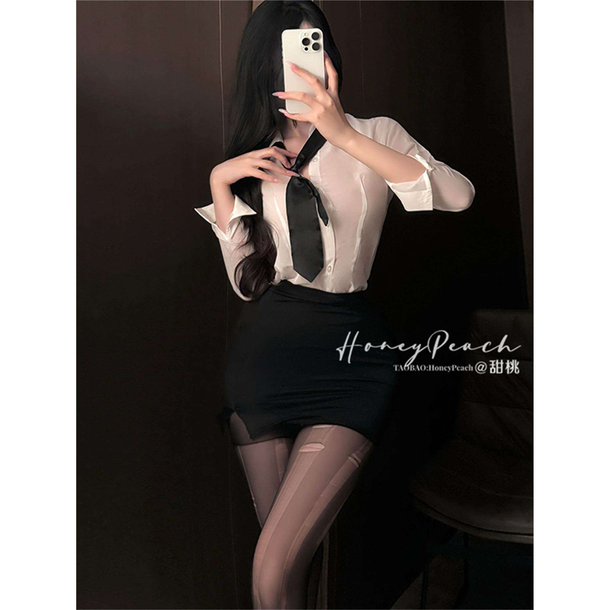 HP：制服角色扮演套装ol短裙床辣妹套装制服女包臀裙秘书职业装,淘宝优惠券,粉丝福利购,淘宝优惠卷