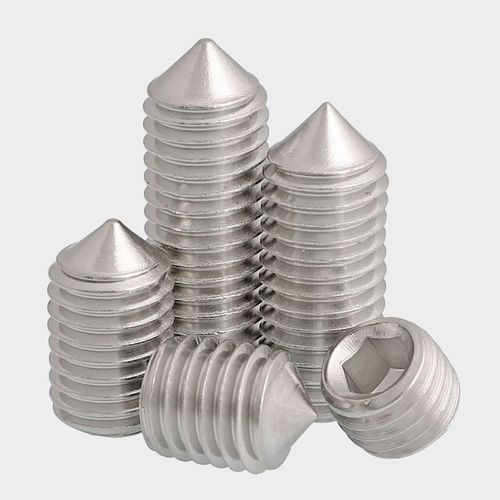 M6M8M10无头螺丝不锈钢316尖端机米紧定螺丝钉*6x8x12x16x25x30mm - 图0