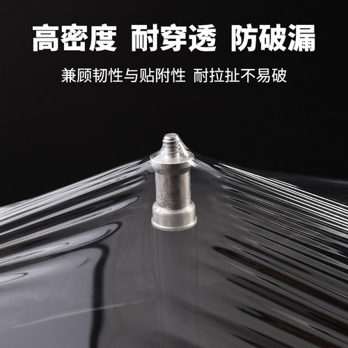 妙洁保鲜膜免刀斯食品厨房冰箱微波炉水果蔬菜点断式保鲜膜经济装 - 图0