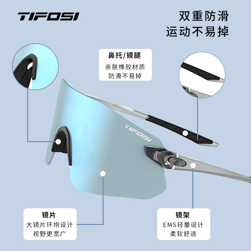 进口Tifosi运动眼镜跑步骑行太阳镜
