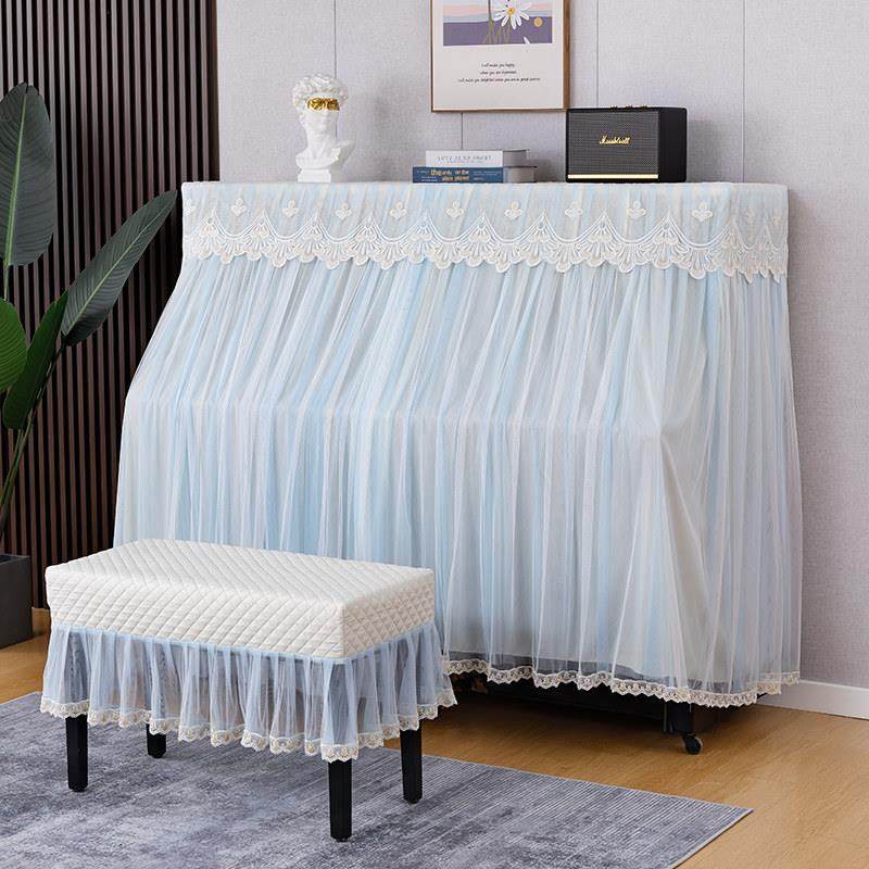 高级钢琴防尘罩盖布全罩开机不取钢琴凳套罩琴罩轻奢北欧风琴盖巾,淘宝优惠券,粉丝福利购,淘宝优惠卷