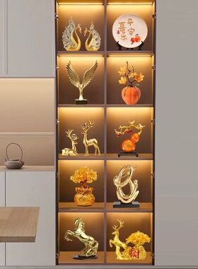 速发轻奢迁档家居酒柜电视柜摆件装饰品玄关套厅乔高新居客装2024