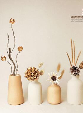 摆件家居饰几品软装厅柜子书架电视柜日式干花茶小玄关原木655474