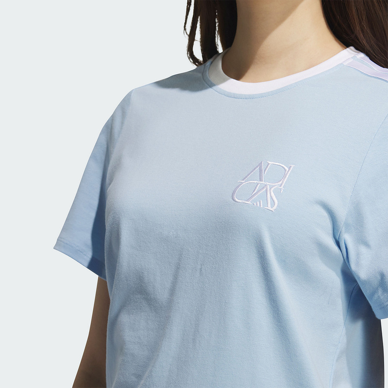 阿迪达斯 （adidas）|（新品）2025秋女短袖T恤 KE9099 - 图2