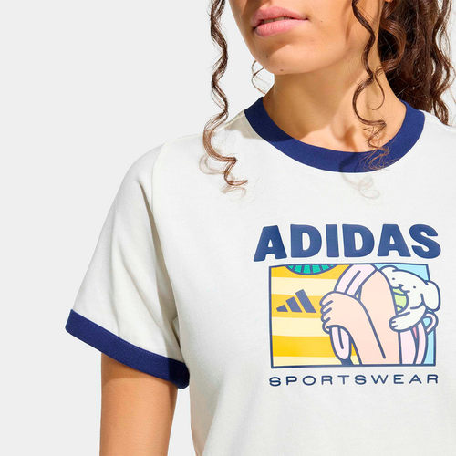 阿迪达斯 （adidas）|（新款）2026夏女短袖T恤 KC8603 - 图2