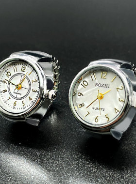 新款迷你戒指手表走时准国潮创意