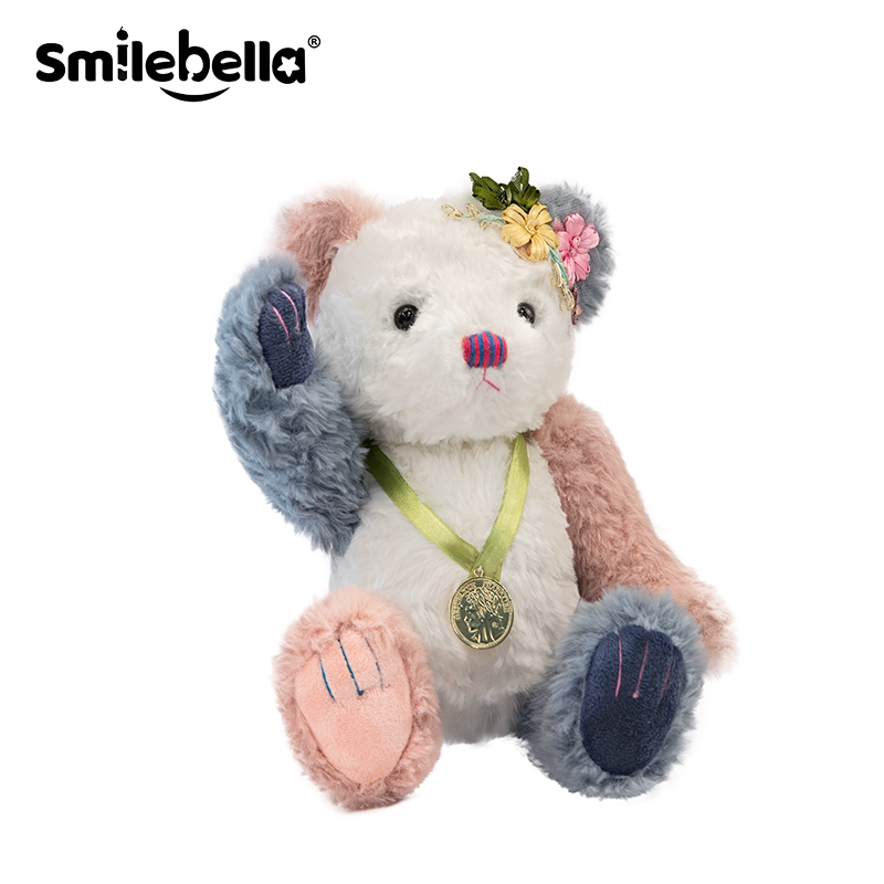 英国Smilebella纪念熊可动关节小熊毛绒玩具玩偶公仔娃娃生日礼物