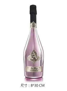 轻奢样板间仿真香槟酒起泡酒柜z装饰品摆件厨房假红酒摄影道具高