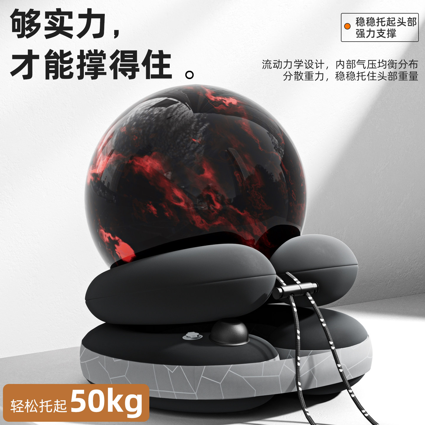 ieloden充气u型枕脖子颈椎长途飞机护颈枕睡觉神器坐车旅行枕便携,淘宝优惠券,粉丝福利购,淘宝优惠卷