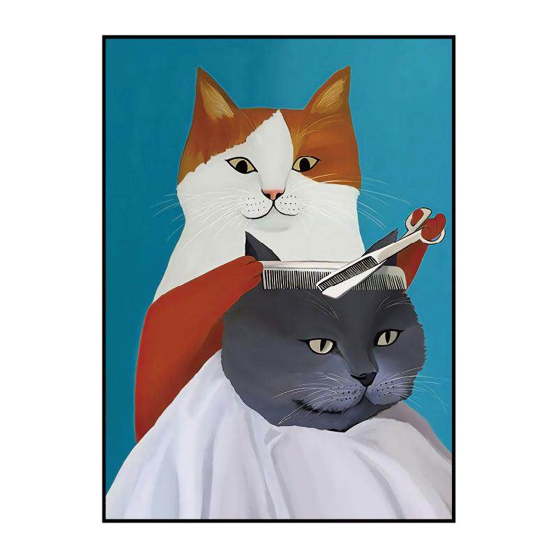 宠物店墙面装饰用品玻璃门广告贴纸猫狗布置背景创意收银台墙贴画,淘宝优惠券,粉丝福利购,淘宝优惠卷