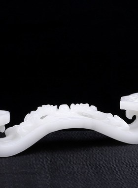 速发阿品汗白玉貔貅如意摆件家居装礼富办公室桌摆件商务开业饰品