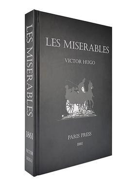 黑白灰精装外文彷真书现代样板房书房装饰英文真书摄影道具书摆件