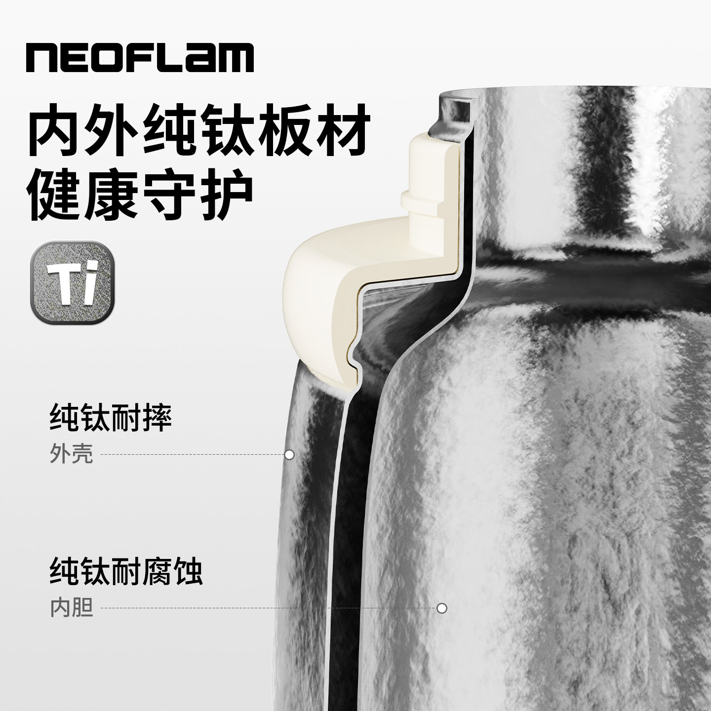 Neoflam纯钛儿童保温杯宝宝喝水吸管杯新款高颜值婴幼儿专用水杯,淘宝优惠券,粉丝福利购,淘宝优惠卷