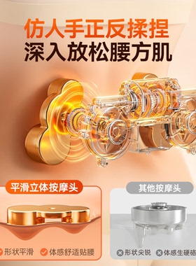 【送礼推荐】苏泊尔按摩腰靠