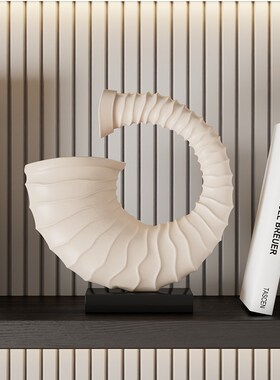 速发样板间玄关壁龛件摆轻奢高档公厅高级感办客室开放格展柜装饰