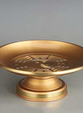 速发纯铜神套供用像装香炉果盘供灯道家八卦敬神供神具品整套摆件