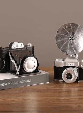 铁复古F77J886S机摆艺件怀旧件老式物店铺橱窗相布置酒柜装饰品直