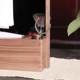 Creative walnut tissue box multifunctional household wooden card box solid wood desktop basket storage box