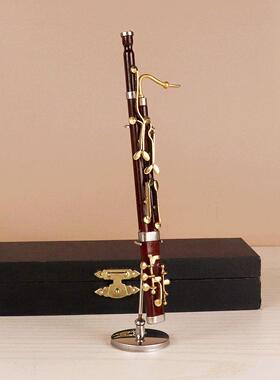迷你镀金大管大管乐器模型装饰，作为老师和男朋友的生日礼物，创