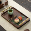 Qingshan Hutong Bamboo Portable Tray Tea Set Storage Tray