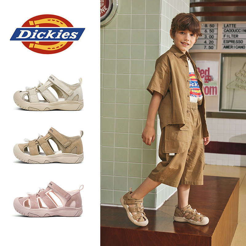 Dickies童鞋儿童凉鞋女童男童轻便透气包头中大童沙滩鞋溯溪鞋,淘宝优惠券,粉丝福利购,淘宝优惠卷