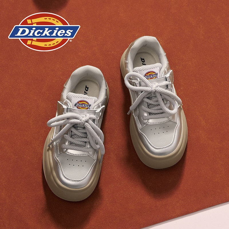 Dickies儿童板鞋2025秋季新品休闲运动鞋舒适防滑小众风潮德训鞋,淘宝优惠券,粉丝福利购,淘宝优惠卷