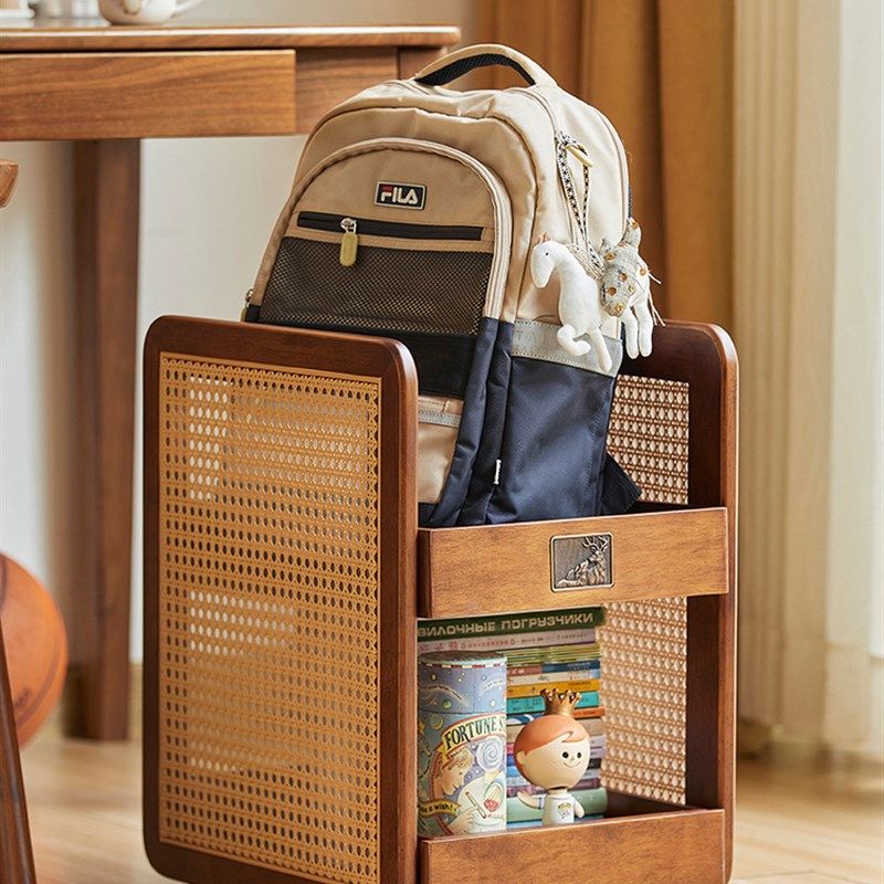 实木多层书架客厅整理抽屉式移动置物架儿童宝宝玩V具架绘本收纳,淘宝优惠券,粉丝福利购,淘宝优惠卷