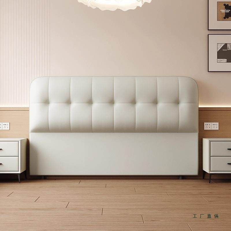 软包床头靠背板CGU轻奢简约床实木地一超薄头单买2体025新款可落,淘宝优惠券,粉丝福利购,淘宝优惠卷