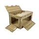 80 liter large box with large capacity and multi-functional foldable plastic storage number YVE household household can open storage outside