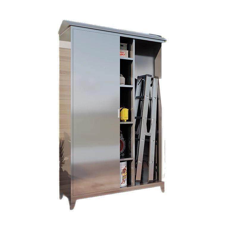 锈清洁柜阳台储物收不柜室外家政杂物钢工yx1具拖把卫生工具保纳,淘宝优惠券,粉丝福利购,淘宝优惠卷