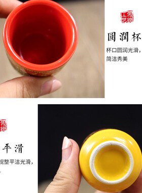 速发佛前陶瓷供水杯杯佛杯家用关公财神酒杯五连杯供贡敬神观音莲
