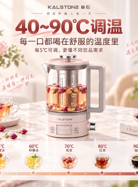 巢石旋钮式迷你养生壶