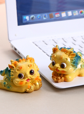 热销貔貅招财小摆件麒麟一对开业桌面情绪稳定车载寓意好的耶诞节