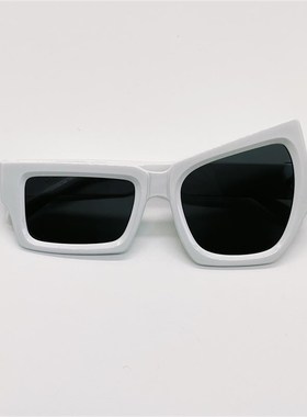 速发戴一!拽拽的个挑逗!大小眼对不称不规则个性嘻哈太镜