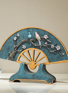 速发中书玄关博古书扇形摆设架桌式房创意工艺品复古典酒柜电视柜