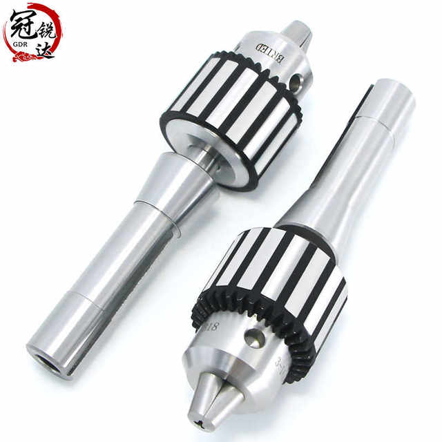 R8 turret milling machine drill chuck connecting rod metric and imperial B16 B18 heavy wrench hand drill chuck set