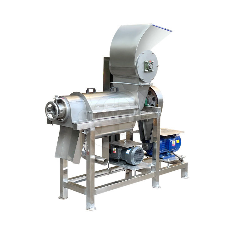 商用果蔬榨汁加工设备 大型 不锈钢破碎螺旋榨汁机 工业榨汁机,淘宝优惠券,粉丝福利购,淘宝优惠卷