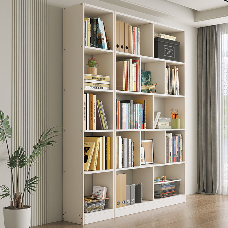 中式书柜一体整墙书橱全实木组合书架简约卧室儿童收纳柜置物柜子,淘宝优惠券,粉丝福利购,淘宝优惠卷