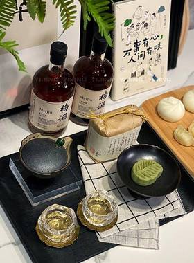 新中式风厨器房饰品橱柜展厅具花砧装板饰画装饰摆件tj#lznsd品组