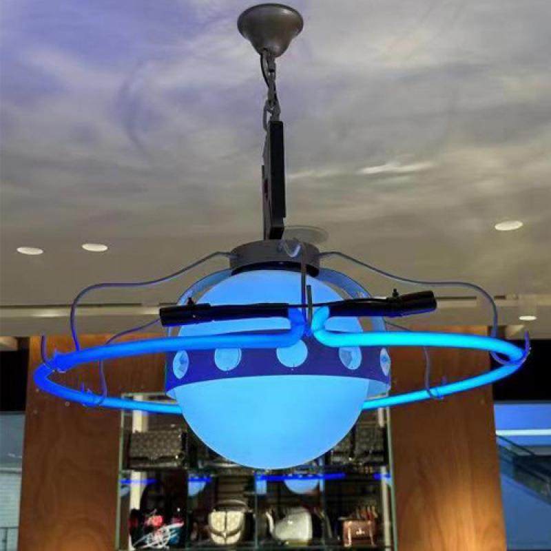 创意个吊餐台厅灯现代吧餐741桌饭厅卧室床头儿童房飞碟装性饰吊,淘宝优惠券,粉丝福利购,淘宝优惠卷