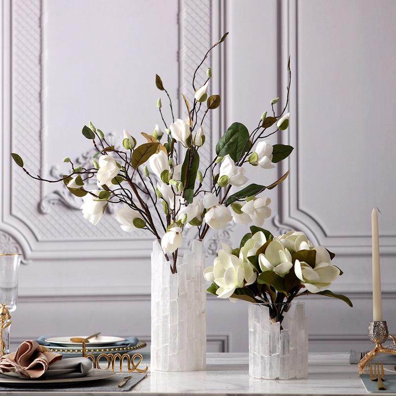 欧墅式现代晶石玻璃花瓶花艺套装烛茶台花ILN器别板样间几摆件设,淘宝优惠券,粉丝福利购,淘宝优惠卷