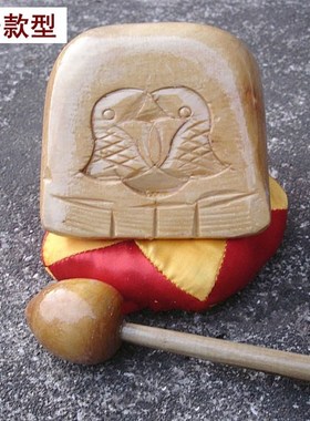 佛具法器 老款念佛木鱼 3t.5寸10公分4.5寸实木雕刻木鱼老木鱼