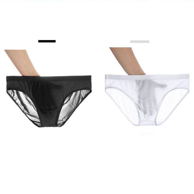 New men's underwear, ice silk, cool, breathable, men's underwear, red, zodiac year, men's underwear, comfortable