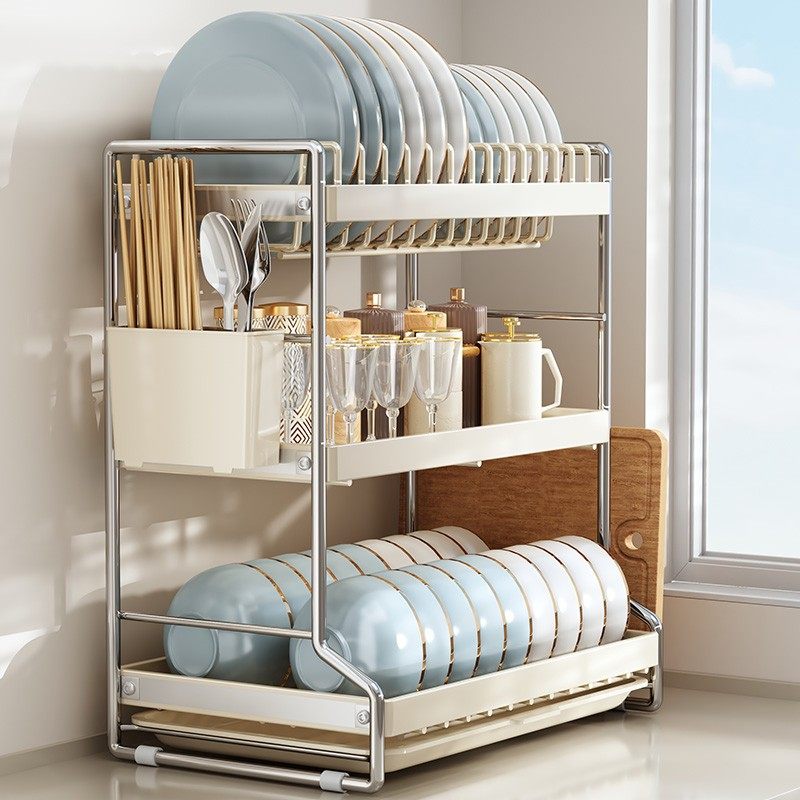 帅仕厨房碗架沥水架置物架新款2024台面家用放碗盘碗筷碗碟收纳架,淘宝优惠券,粉丝福利购,淘宝优惠卷